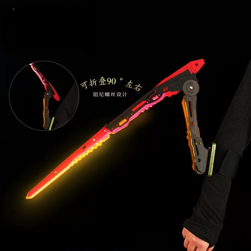 Cosplay Prop Knife - Anime Cyberpunk Katana Mantis Blade Lichtgevend