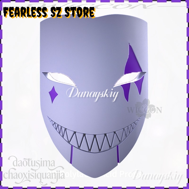 Cosplay Prop Pattern - DUNAYSKIY%^& Cosplay Jesterr Paars Patroon Clown
