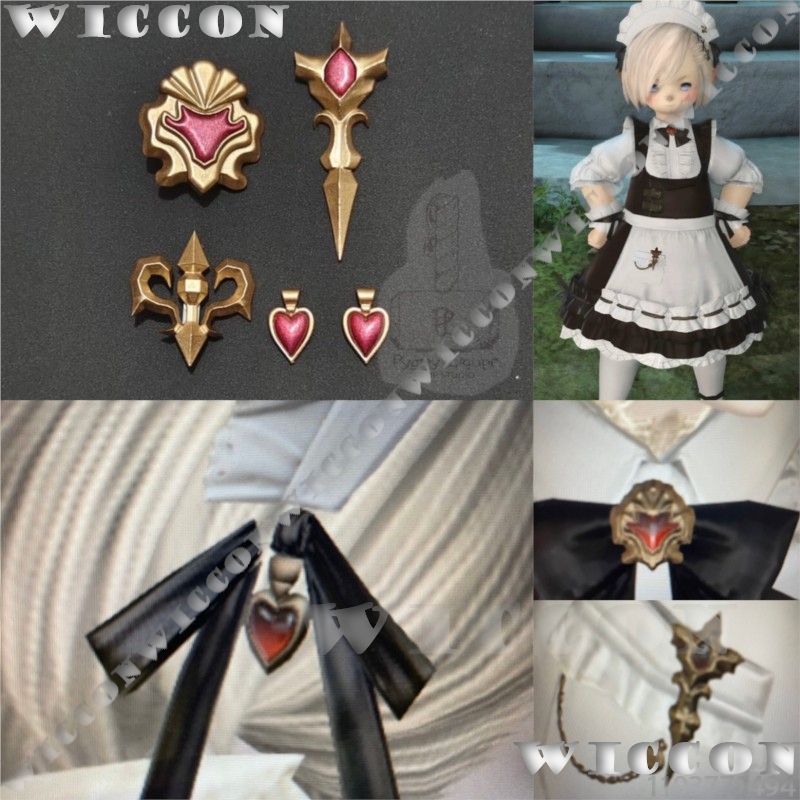 Cosplay Prop Diy - Klassieke Maid Uniform Accessoires Set Game