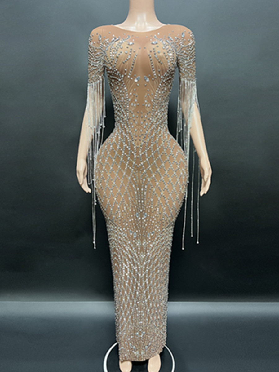 Briar Cosplay Prop - Luxe kristal zeemeermin avondjurk voor vrouwen
