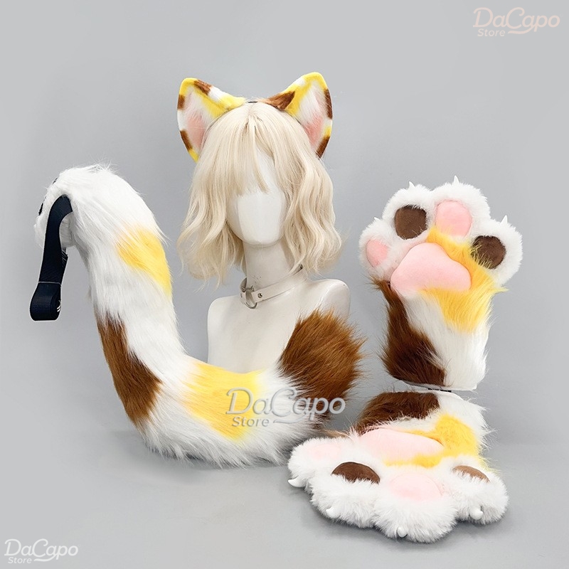 Kig Kigurumi Calico Kat Pluizi - Cosplay Prop Kit recensie en prijs