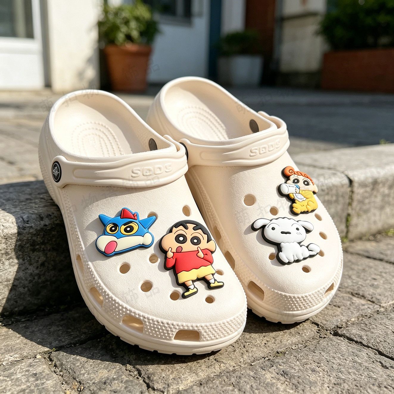 Crayon Shin-chan schoenbloemen - Cosplay Prop Diy recensie en prijs