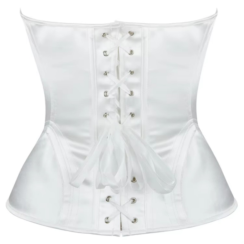 Witte korset voor dames, overb - Boning Corset Steel recensie en prijs