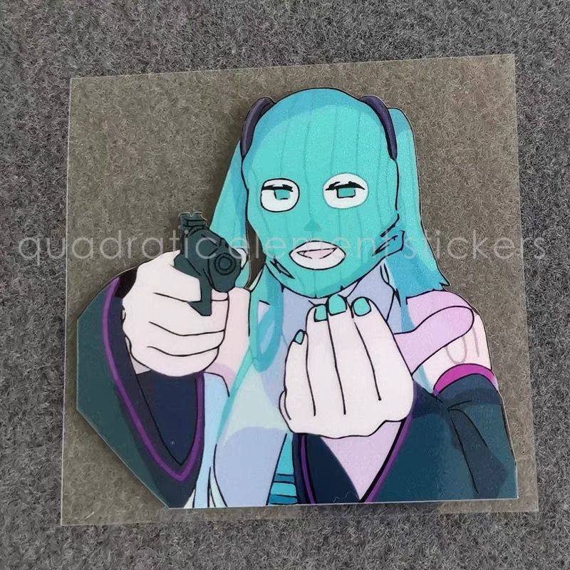 Miku motorfiets sticker waterd - Cosplay Prop Diy recensie en prijs