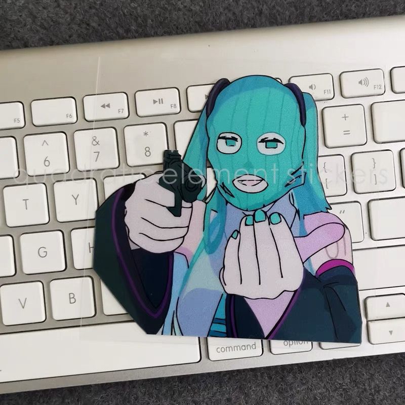 Miku motorfiets sticker waterd - Cosplay Prop Diy recensie en prijs