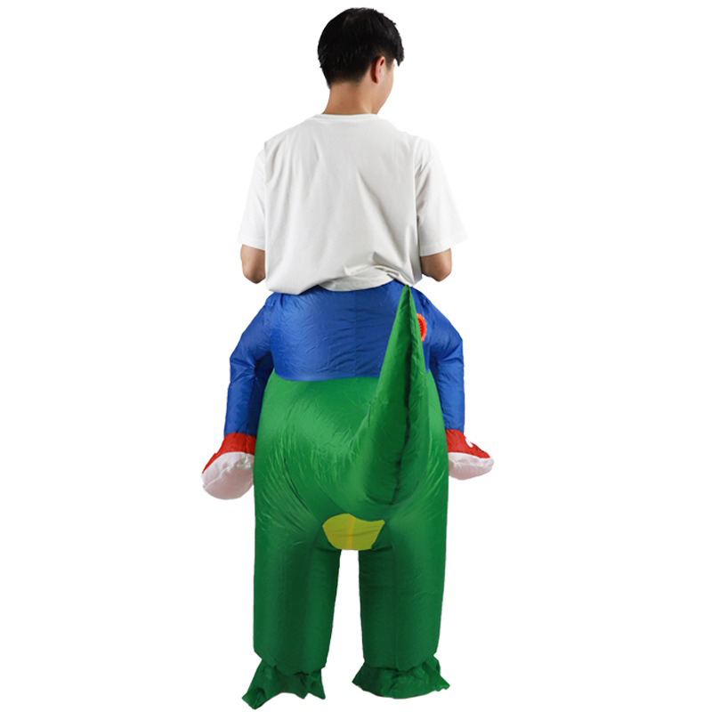 Opblaasbaar pak Rijdende dinos - Cosplay Prop Business recensie en prijs
