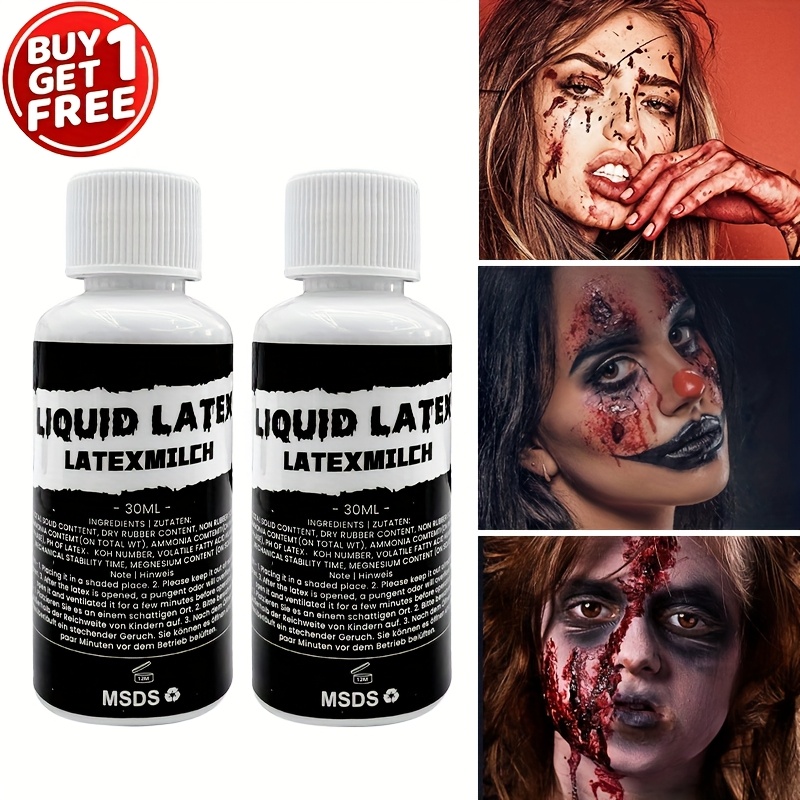2 stuks vloeibare latex Hallow - Body Paint Sfx recensie en prijs