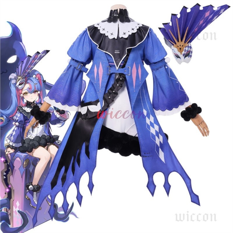 Roccia Cosplay Kostuum Pruik J - Cosplay Prop Diy recensie en prijs
