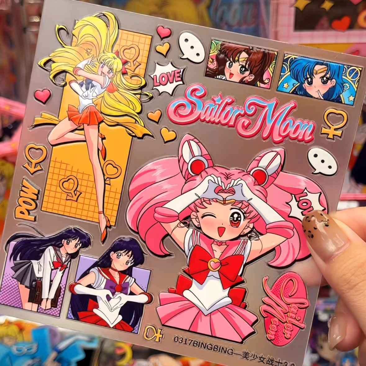 Sailor Moon jelly 3D 5D planne - Cosplay Prop Diy recensie en prijs