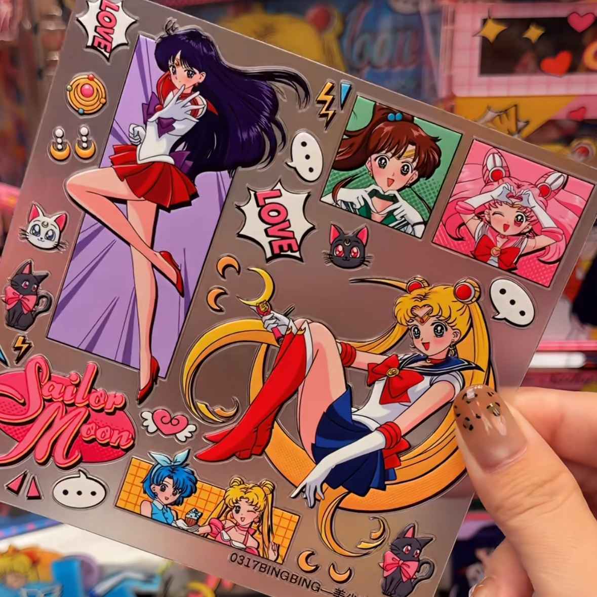Sailor Moon jelly 3D 5D planne - Cosplay Prop Diy recensie en prijs