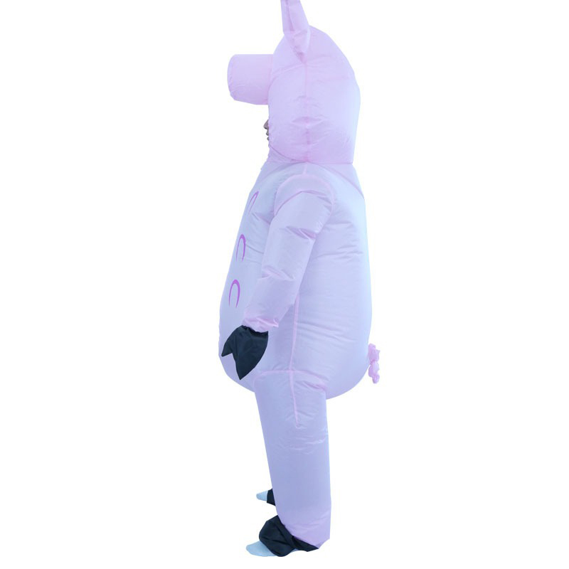 Roze varken opblaasbaar pak za - Cosplay Prop Business recensie en prijs