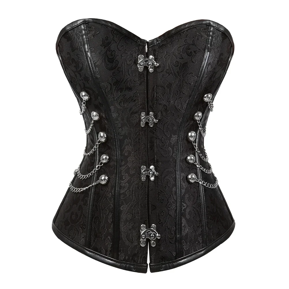 Womens piraat corset leer stal - Boning Corset Steel recensie en prijs