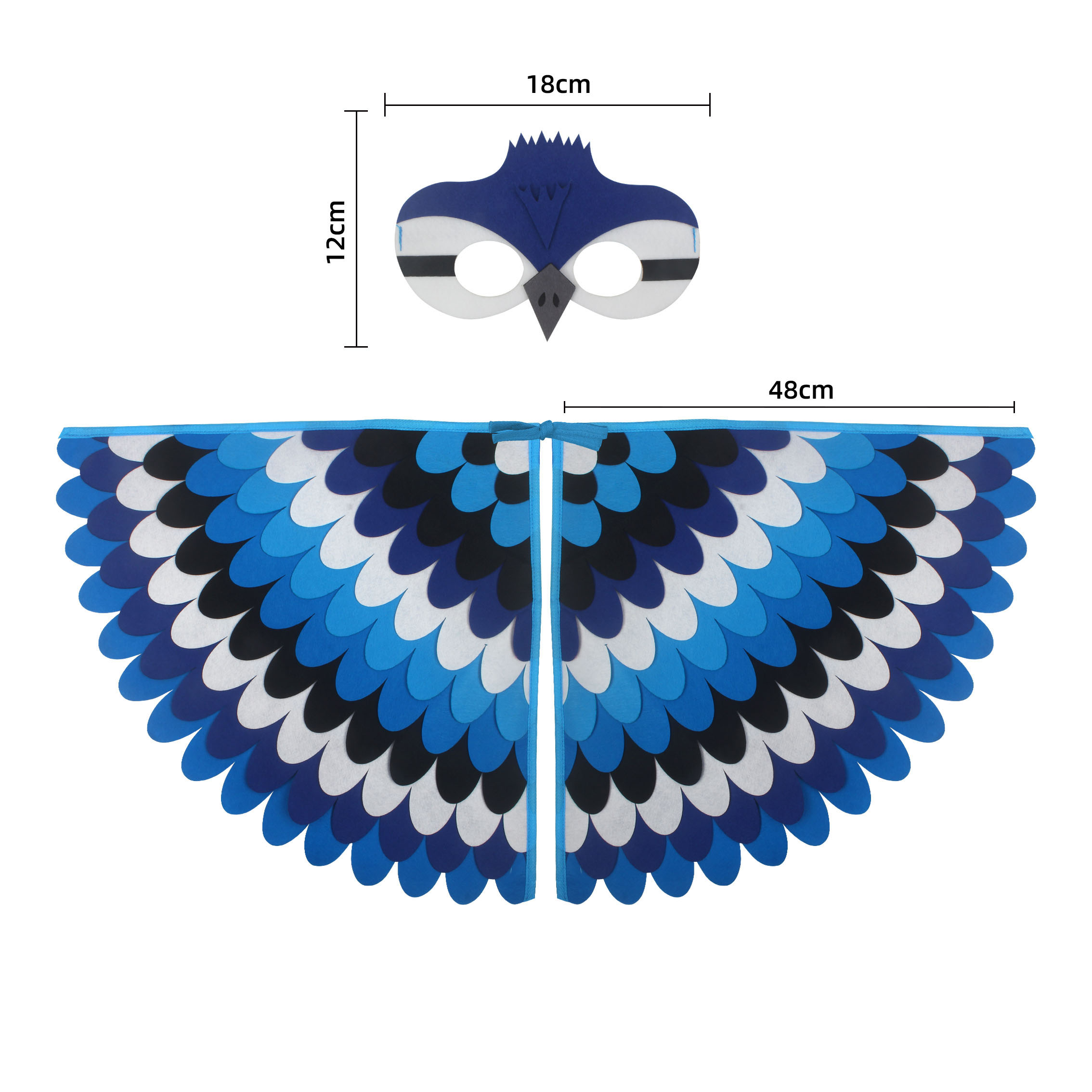 Schattig uilenvleugels kostuum - Cosplay Prop Pattern recensie en prijs