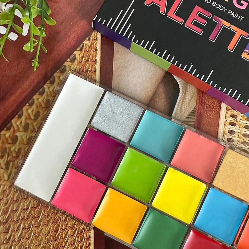 20 kleuren gezicht lichaam oli - Cosplay Prop Paint recensie en prijs
