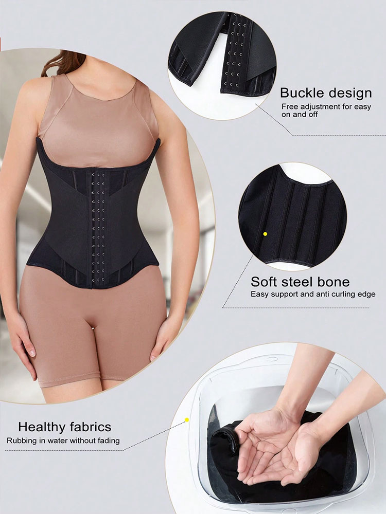 U-vormige tailletrainer korset - Boning Corset Steel recensie en prijs