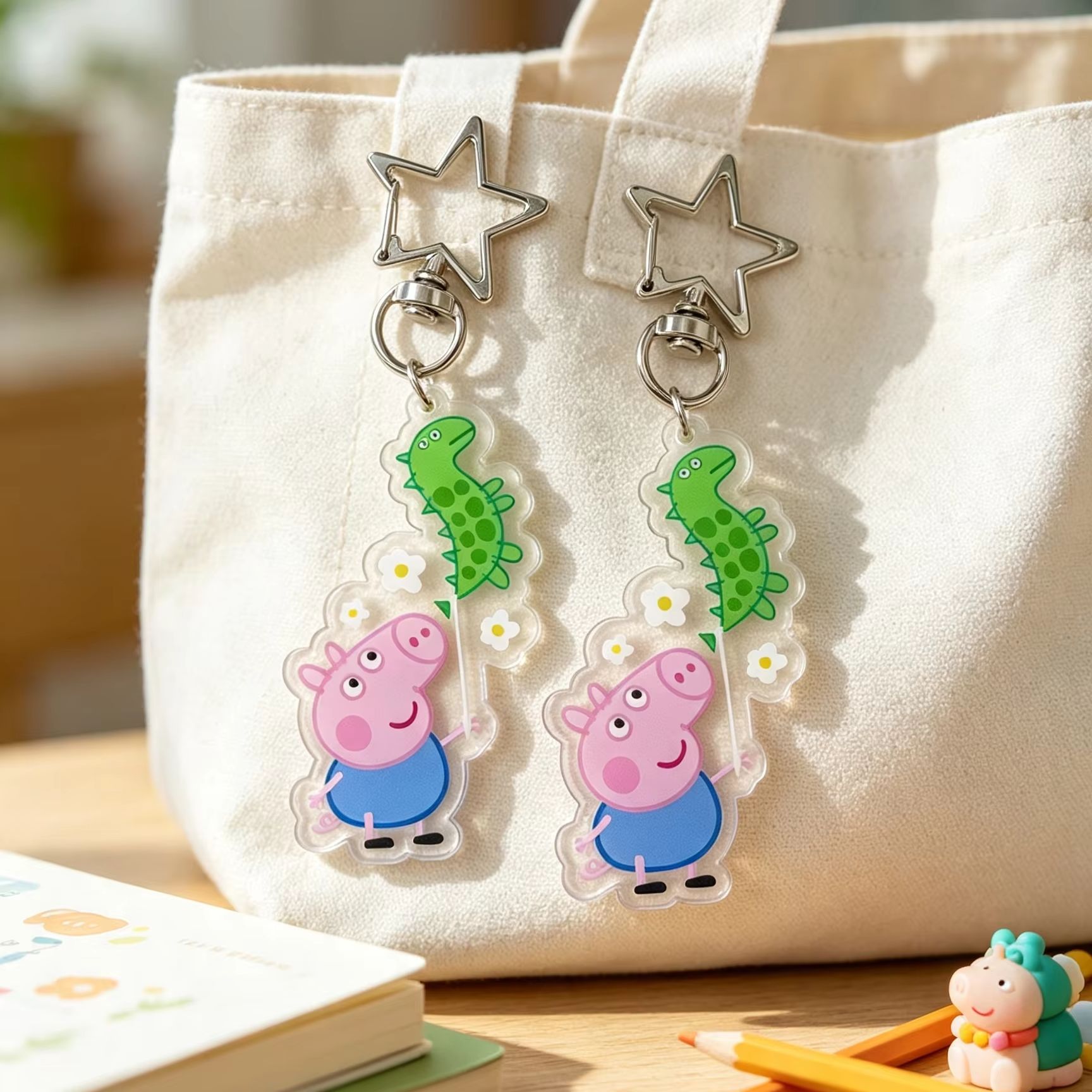 Peppa Pig George Acrylfiguur S - Cosplay Prop Diy recensie en prijs